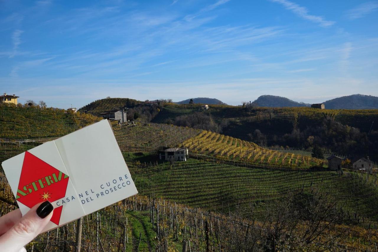Casa nel cuore del prosecco Valdobbiadene Esterno foto